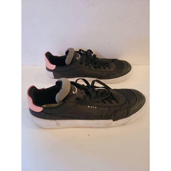 Nike Drop-Type N354 Men\'s Black/Pink Zinnias Lace Up Tennis Shoes Size 10
